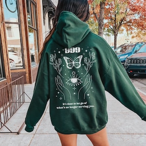 999 Angel Number Hoodie Angel Numbers 999 Hoodie Preppy Hoodie Butterfly Hoodie Evil Eye Hoodie Angelcore Mystical Hoodie Celestial Hoodie