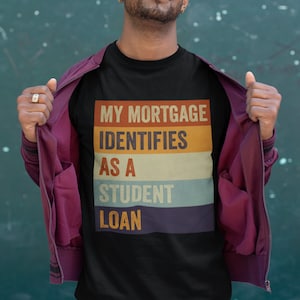 My Enynität erkennt als Student Kredit Shirt Lustiges Republikaner Shirt politisches Libertarian Shirt Fjb Shirt Studenten Kredit Vergebung Shirt