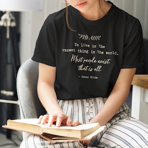 Poet Shirt Bookish Shirt Dead Poets Society Dark Academia Clothing Light Academia Literature Shirt Literary Shirt Librarian Shirt Poet Gift