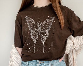 Grunge Fairycore Vêtements Fairycore Vêtements Alt Vêtements Indie Vêtements Witchy Sweatshirt Butterfly Shirt Cadeaux Pour Adolescentes Noël
