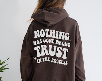 Positive Hoodie Trendy Hoodie Indie Clothing Indie Clothes Aesthetic Hoodie Oversized Crewneck Vsco Hoodie Y2k Sweatshirt Preppy Sweatshirt