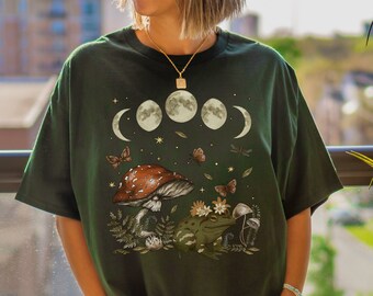 Frog Shirt Mushroom Shirt Goblincore Shirt Cottage Core Shirt Goblincore Clothing Frog And Toad Shirt Fairycore Shirt Mushroom Lovers Gift