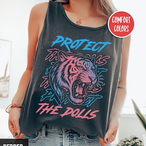 Protect The Dolls Tank Top Trans Rights Tank Top Pride 2025 Tank Top Resist Tank Top Feminist Tank Top Anti Trump Tank Social Justice Top