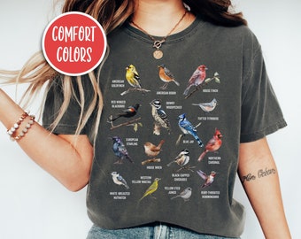 Bird Shirt Bird Lover Gift Humming Bird Shirt Bird Watching Gift Bird Nerd Shirt Bird Watcher Gift For Bird Lovers Bird Gifts For Women Men