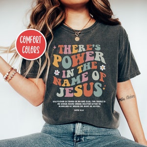 Jesus Shirt Retro Christian Shirts Christian Merch Faith Based Shirt Christian Clothes Jesus Clothes Christian Streetwear Bible Verse Shirt