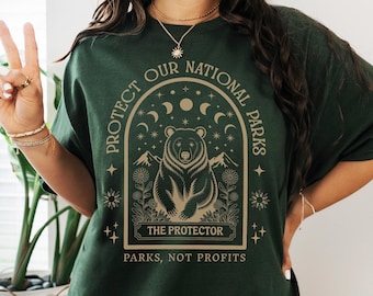 Schützen Sie unsere Nationalparks Shirt widerstehen Shirt Granola Mädchen schützen unsere Parks mystisches Fdt Shirt subtiles Anti-Trumpf-Shirt Anti-Elon-Moschus-Shirt