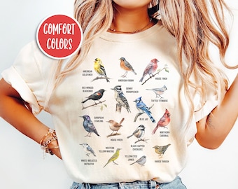 Bird Shirt Bird Lover Gift Humming Bird Shirt Bird Watching Gift Bird Nerd Shirt Bird Watcher Gift For Bird Lovers Bird Gifts For Women Men