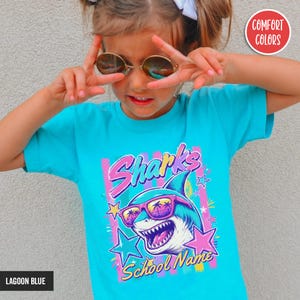 Custom Mascot Shirt Preppy Game Day Shirt Back To School Shirt Custom School Spirit Shirts Team Spirit Shirt Football Shirt School Pride Tee image 11