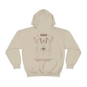 444 Angel Number Hoodie Angel Numbers 444 Hoodie Preppy Hoodie Butterfly Hoodie Evil Eye Hoodie Angelcore Mystical Hoodie Celestial Hoodie image 4