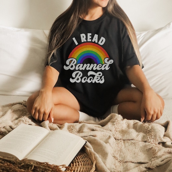 Read Banned Books Shirt Bookish Shirt Booktok Shirt Book Sweatshirt Poet Shirt Literature Shirt Librarian Shirt Retro Gift Aesthetic Clothes