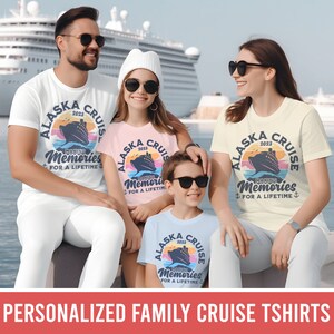 Familie Alaska Cruise Shirt Grappig Cruise Shirt Retro Group Cruise Shirts Alaska Shirt Custom Cruise Shirts Cruise Squad 2023 Alaska Gifts