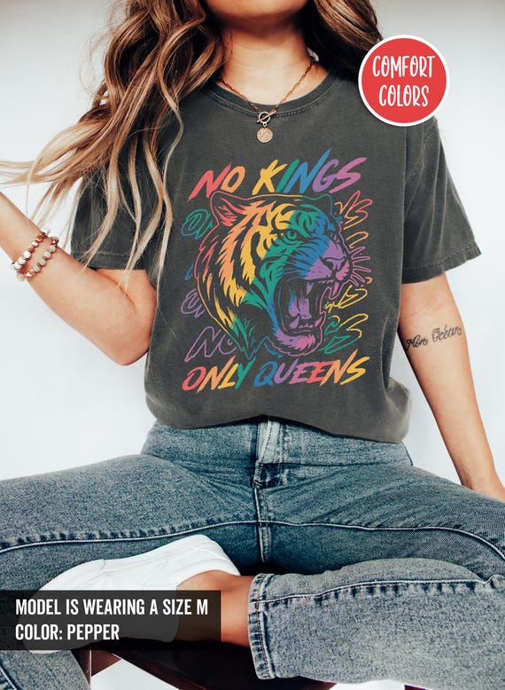 No Kings Only Queens Shirt We The People Shirt Fuck Trump Shirt No Kings Tshirt Anti Trump Shirt Fdt Shirt Anti Maga Shirt Democrat Shirt