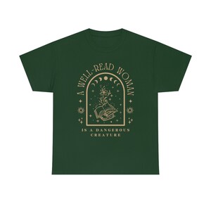 Bücherwurm Shirt Lese Shirt Bibliothekar Shirt Literatur Shirt Literatur Shirt Buch Club Shirt Dichter Shirt Ästhetische Kleidung Mystische Shirt Geschenk Bild 6