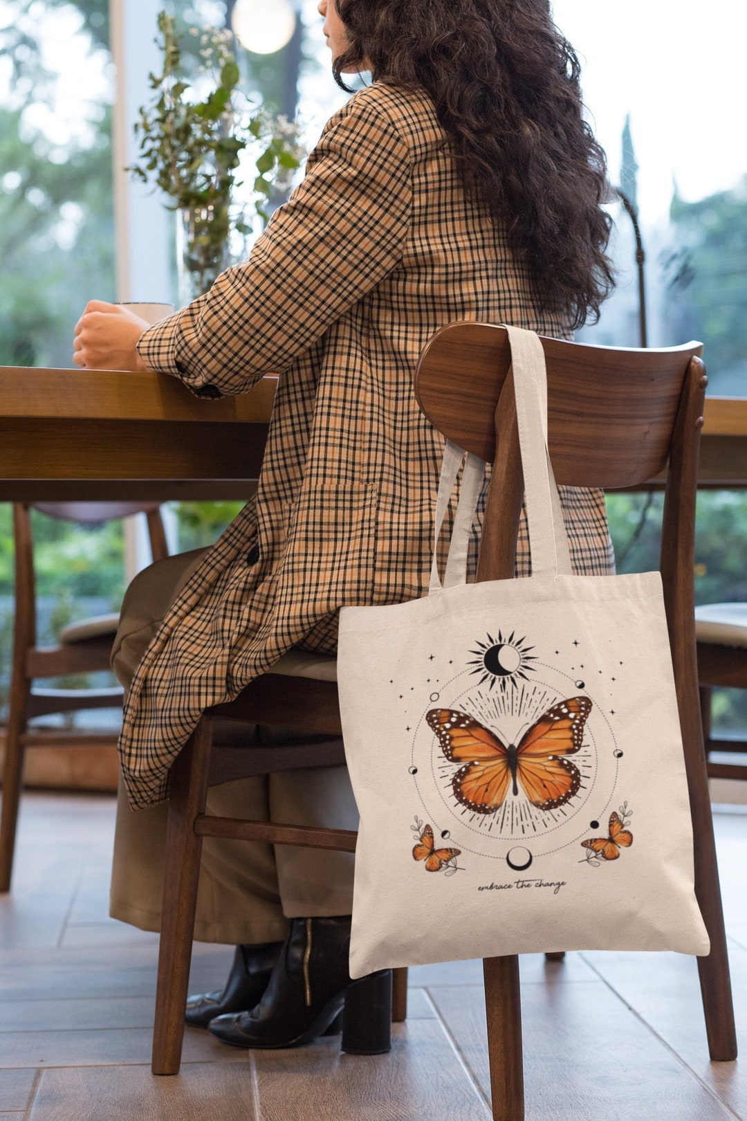 Butterfly Tote Bag Aesthetic Tote Bag Trendy Tote Bag Cute Shoulder Bag ...