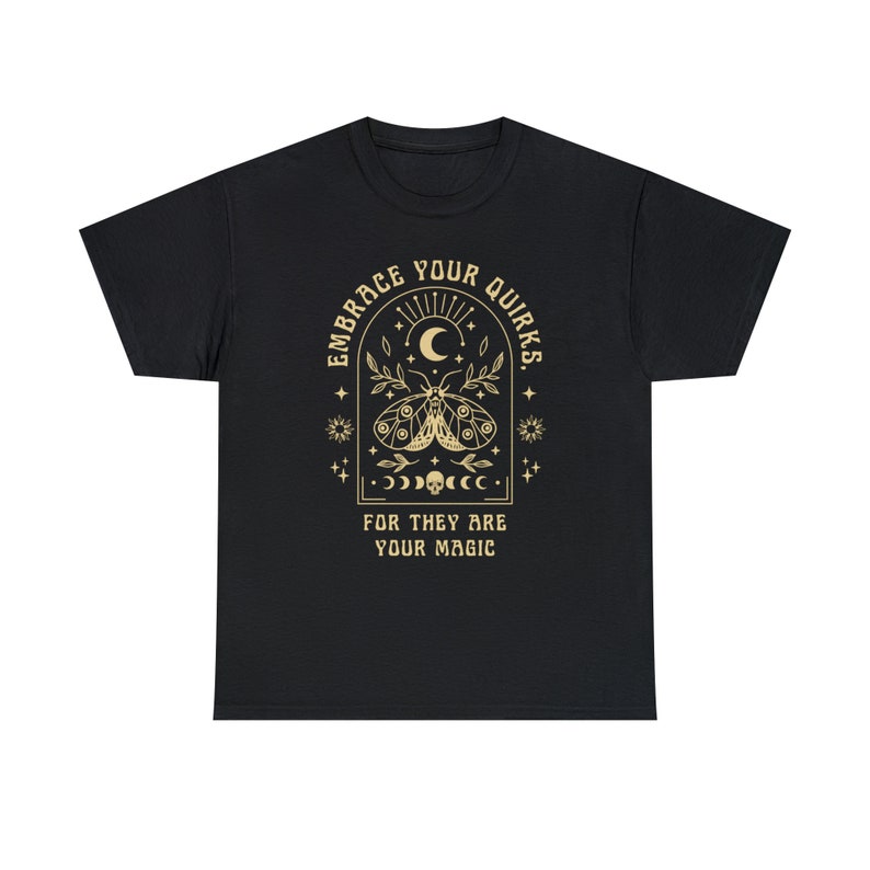 Whimsigoth Clothing Whimsigoth Fashion Goblincore Clothing Goblincore Shirt Moth Shirt Witchy Clothes Occult Shirt Plus Size Goth Clothes image 3