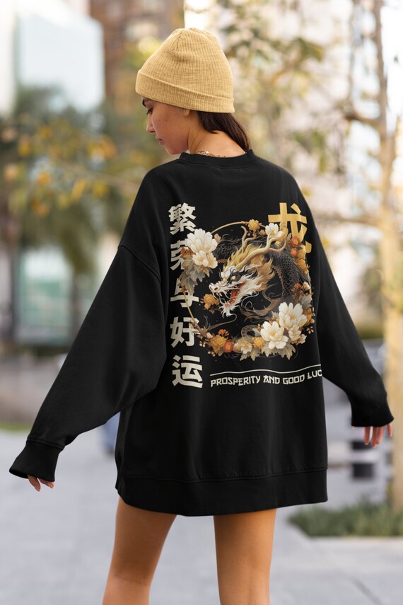 Chinese dragon sweater sale