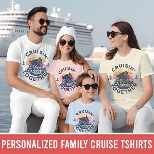 Familie Alaska Cruise Shirt Grappig Cruise Shirt Retro Group Cruise Shirts Alaska Shirt Custom Cruise Shirts Cruise Squad 2023 Alaska Gifts