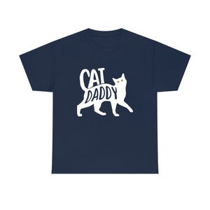 Funny Cat Dad Shirt Cat Daddy Shirt Best Cat Dad Ever Cat Themed Gifts Fathers Day Gift For Cat Dad Present Dad Christmas Gift Catfather Tee image 5