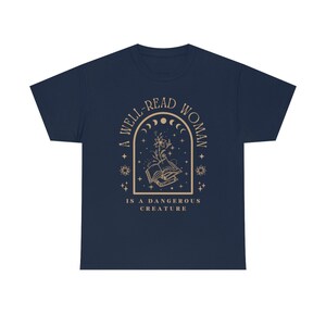 Bücherwurm Shirt Lese Shirt Bibliothekar Shirt Literatur Shirt Literatur Shirt Buch Club Shirt Dichter Shirt Ästhetische Kleidung Mystische Shirt Geschenk Bild 9