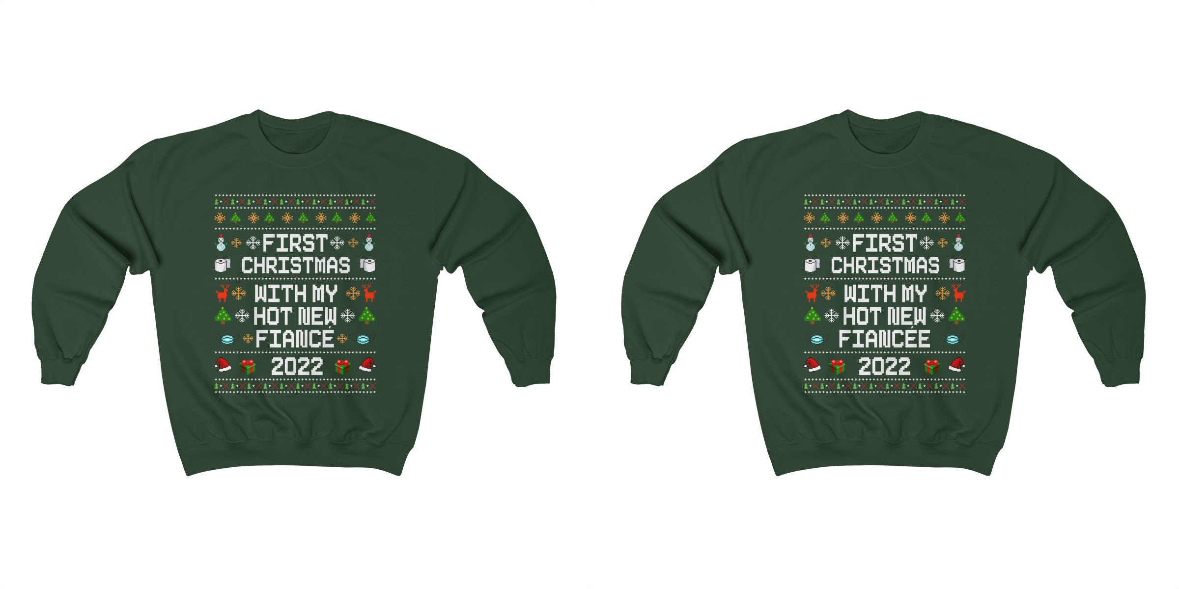 Fiance christmas sweater deals