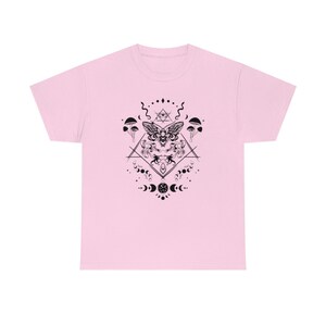 Goblincore Clothing Goblincore Shirt Cottage Core Shirt Mushroom Shirt Moth Shirt Witchy Clothes Insect Shirt Occult Shirt Soft Goth Clothes image 6