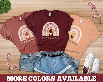 Small Business Owner Shirt Boho Clothing Women Entrepreneur Shirt For Women Support Small Business Owner Gift Shop Small Boss Babe Small Biz