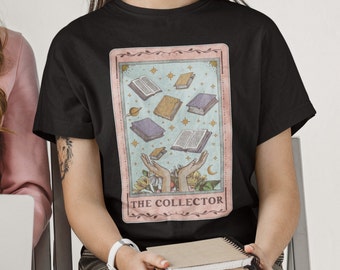 Tarot Card Shirt Bookish Shirt Book Lover Gift Literature Shirt Reading Shirt Bookstagram Booktok Merch Bookworm Shirt Mystical Shirt Gift
