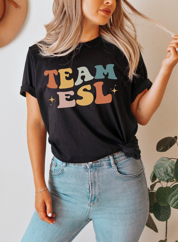 Orange 1 2 3 Esl Teacher Uniform Gift Shirts English Chinese Orange 1 2 3 Esl Teacher Uniform Gift Shirts English Chinese