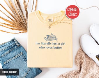 Retro boter shirt vintage gezouten boter Tee culinair shirt grappig koken shirt bakken shirt sarcastische tee foodie cadeau voor bakkers meme shirt