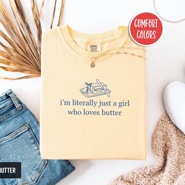 Retro boter shirt vintage gezouten boter Tee culinair shirt grappig koken shirt bakken shirt sarcastische tee foodie cadeau voor bakkers meme shirt