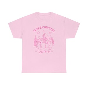 Space Cowgirl Shirt Pink Cowgirl Space Cowgirl Outfit Cowgirl Costume Cosmic Cowgirl Shirt Howdy Shirt Desert Shirt Western Shirt Y2k Top image 4