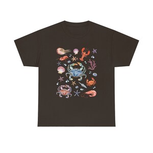 Crustaceancore Shirt Crustaceans Shirt Crab Shirt Crab Gifts Lobster Shirt Shrimp Shirt Crawfish Shirt Sea Creatures Gift Aesthetic Clothes image 5