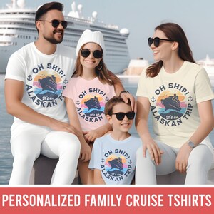 Familie Alaska Cruise Shirt Grappig Cruise Shirt Retro Group Cruise Shirts Alaska Shirt Custom Cruise Shirts Cruise Squad 2023 Alaska Gifts
