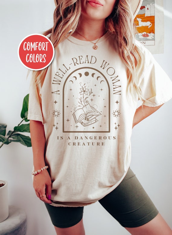 Bookish Shirt Reading Shirt Librarian Shirt Literature Shirt Literary Shirt Book Club Shirt Poet Shirt Aesthetic Clothes Mystical Shirt Gift
