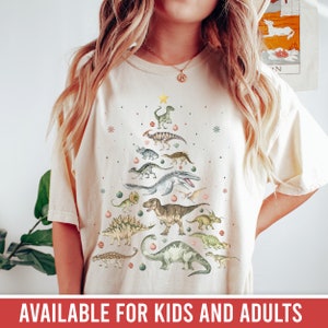 Christmas Dinosaur Shirt Tree Rex Shirt Dinosaur Christmas Shirt Dinosaur Gifts Dinosaur Clothes Christmas Pjs Dino Shirt Holiday Apparel