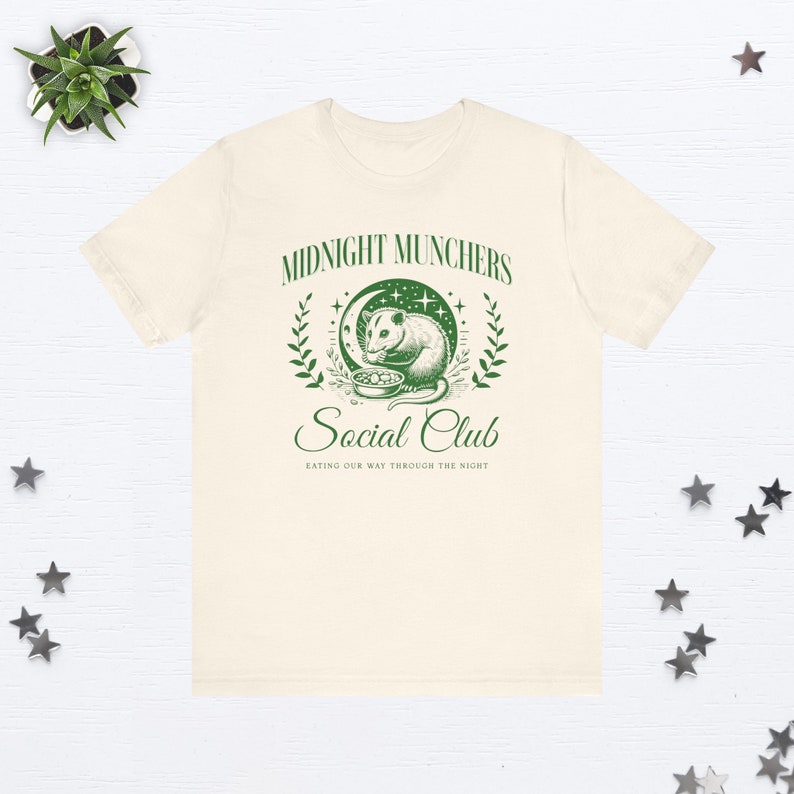 Possum Social Club Shirt Funny Possum Shirt Old Money Aesthetic Clothes Possum Gifts Opossum Shirt Preppy Stuff Possum T Shirt Foodie Shirt Natural