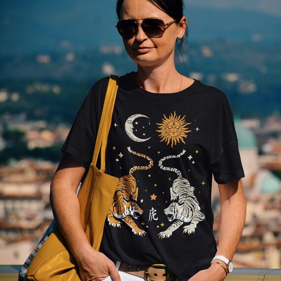 Tiger Shirt Chinese New Year of the Tiger Celestial Shirt Lunar