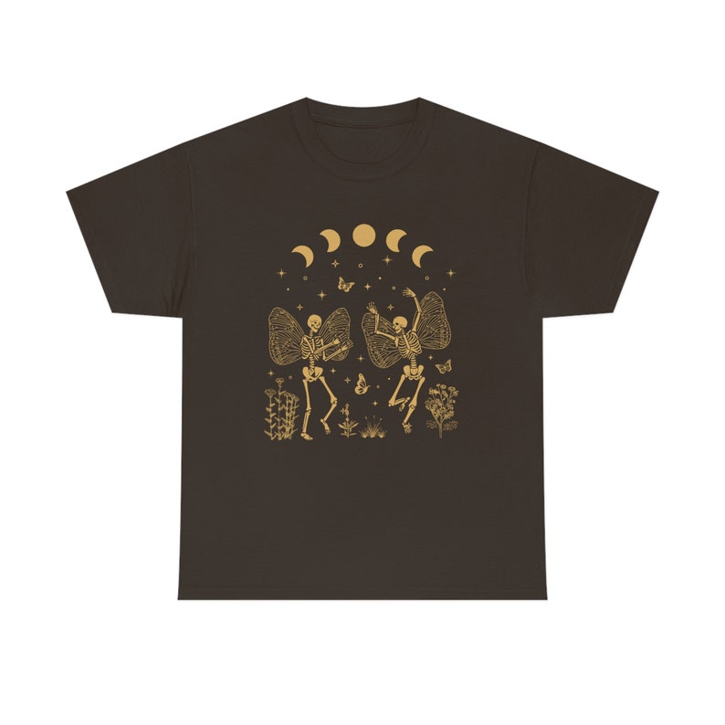 Fairy Grunge Fairycore Clothing Y2k Grunge Clothes Fairycore Clothes Fairycore Shirt Gothic Clothes Skeleton Shirt Mystical Shirt Goth Shirt image 5