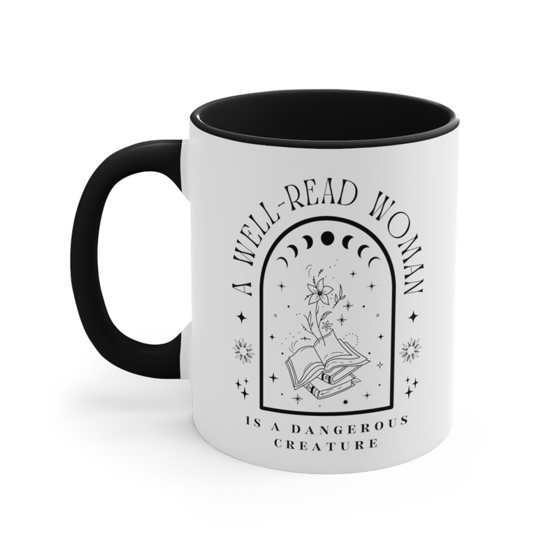 Caneca Bookish Caneca do livro Caneca da biblioteca Caneca do bibliotecário Caneca do amante do livro Caneca Bookworm Coisas Bookish Professor Caneca Literatura Caneca de café estética Black Accent 11oz