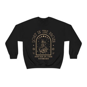 Bookish Sweatshirt Bookworm Sweatshirt Read Sweatshirt Bookish Things Library Sweatshirt Bookish Crewneck Literary Sweatshirt Booktok Merch image 3