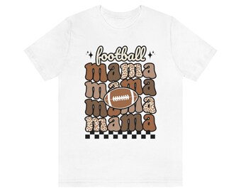 maaa 　L'Appartement 　Football T-shirt My Heart Is On The Line Football Mom Football T-Shirt | Mazezy