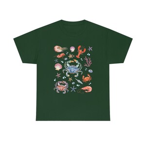 Crustaceancore Shirt Crustaceans Shirt Crab Shirt Crab Gifts Lobster Shirt Shrimp Shirt Crawfish Shirt Sea Creatures Gift Aesthetic Clothes image 4
