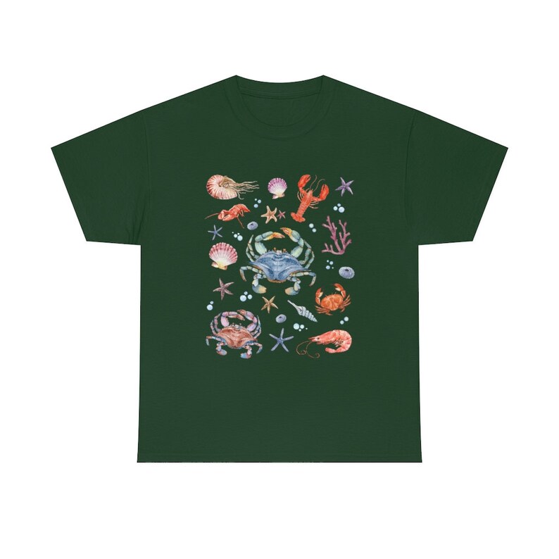 Crustaceancore Shirt Crustaceans Shirt Crab Shirt Crab Gifts Lobster Shirt Shrimp Shirt Crawfish Shirt Sea Creatures Gift Aesthetic Clothes image 4