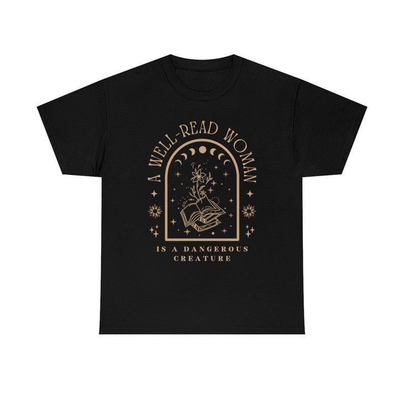 Bücherwurm Shirt Lese Shirt Bibliothekar Shirt Literatur Shirt Literatur Shirt Buch Club Shirt Dichter Shirt Ästhetische Kleidung Mystische Shirt Geschenk Bild 5