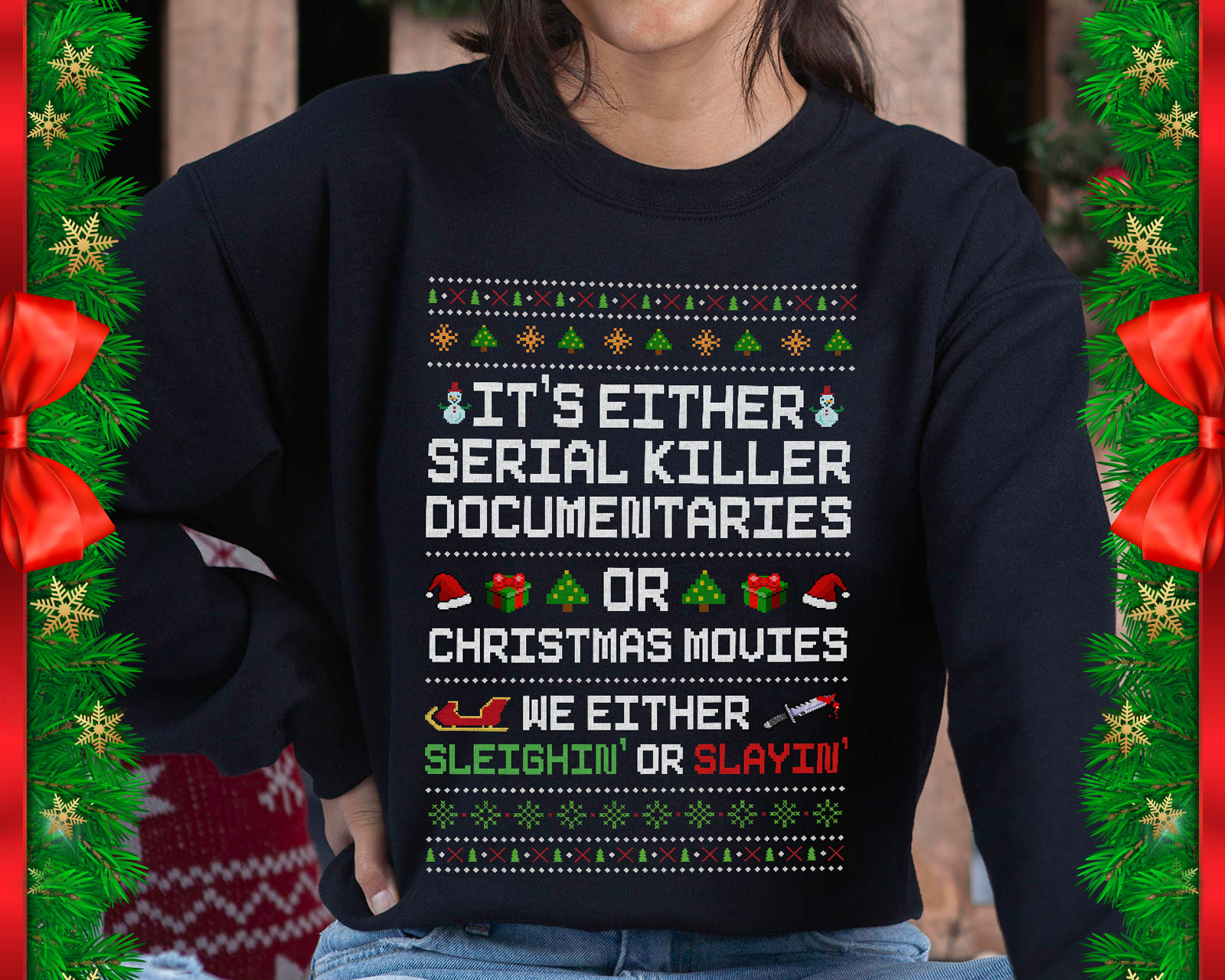  Ugly Christmas Sweater for Men's and Women's Funny Classic  Designs : Clothing, Shoes & Jewelry