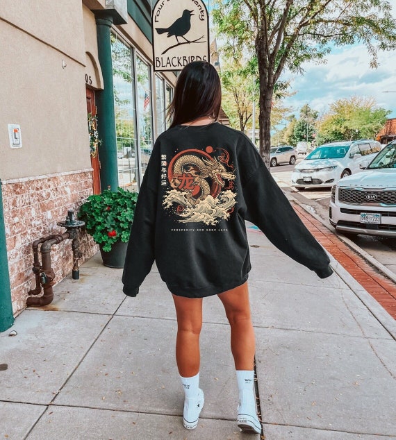Chinese dragon sweater hotsell