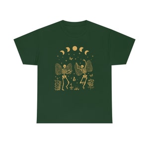 Fairy Grunge Fairycore Clothing Y2k Grunge Clothes Fairycore Clothes Fairycore Shirt Gothic Clothes Skeleton Shirt Mystical Shirt Goth Shirt image 4