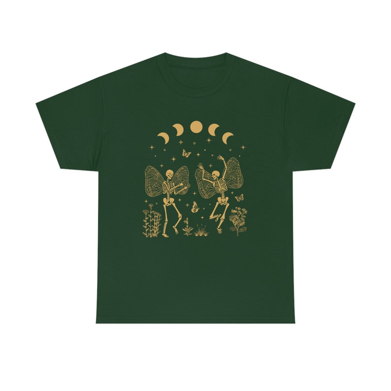 Fairy Grunge Fairycore Clothing Y2k Grunge Clothes Fairycore Clothes Fairycore Shirt Gothic Clothes Skeleton Shirt Mystical Shirt Goth Shirt image 4