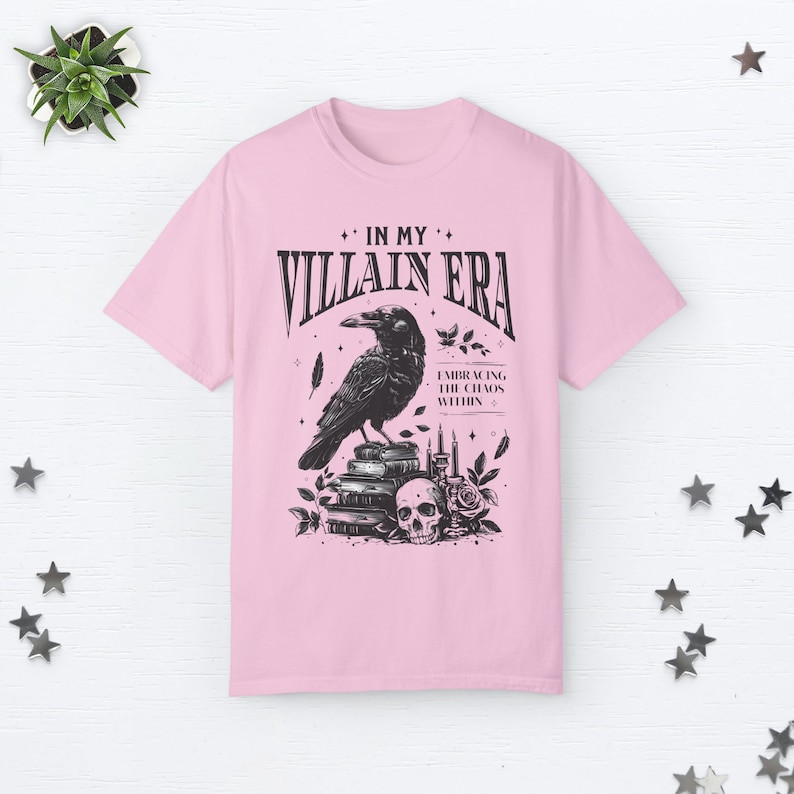 In My Villain Era Shirt Morally Grey Shirt Bookish Shirt Bookish Things Romantasy Book Lover Gift Whimsigoth Shirt Dark Academia Clothing Blossom