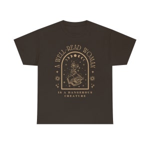 Bücherwurm Shirt Lese Shirt Bibliothekar Shirt Literatur Shirt Literatur Shirt Buch Club Shirt Dichter Shirt Ästhetische Kleidung Mystische Shirt Geschenk Bild 7